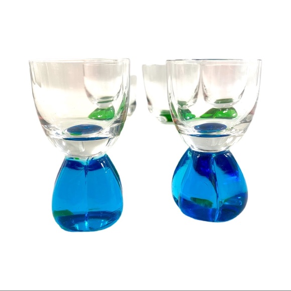 Vintage MCM Mad Men Cordial Shot Bar Glasses - Picture 6 of 7